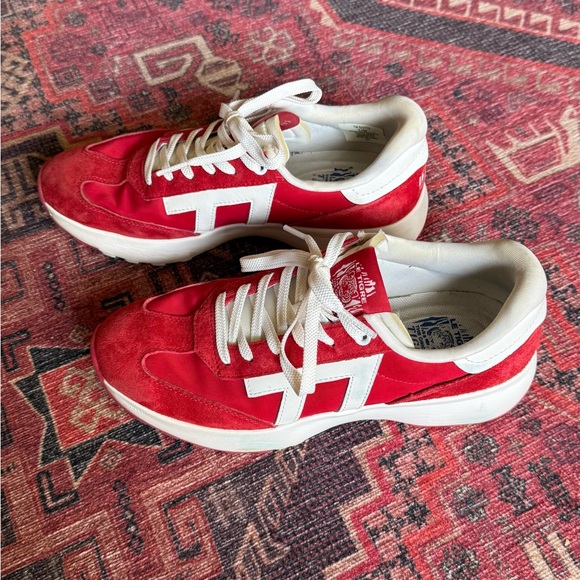 Le Tigre Shoes - Le Tigre Red Sneakers 6.5